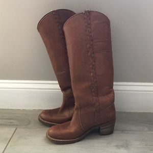 Frye leather boots - authentic/vintage